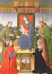 Madonna mit Kind und Heiligen